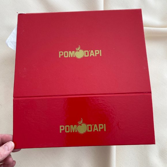 Pom d'Api "Daisy Baby" beige ballet flats, size 29. Fits like a US kids size 12. - Picture 8 of 9